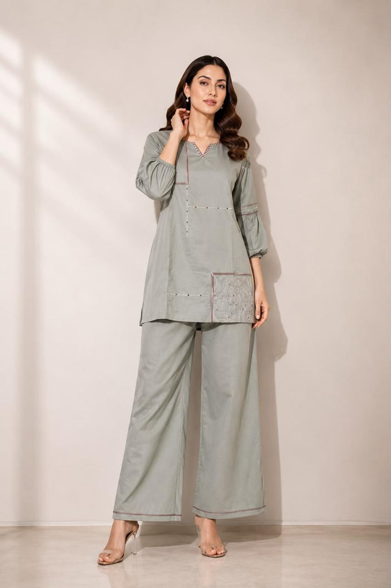 Sage Whisper Co-Ord Set