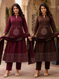 Heritage Twin Embroidered Suit Set
